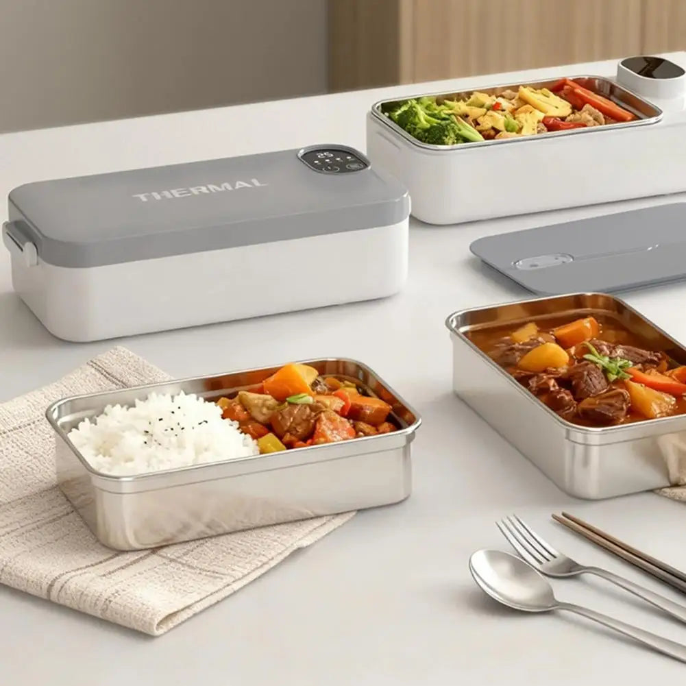 HeatMate™ Electric Lunch Box 🍱♨️ – Hot Meals Anywhere