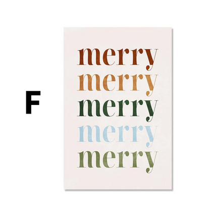 Poster Weihnachtesbaum mit Geschenken als Deko Print ohne Rahmen