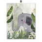 Poster Kinderzimmer Dschungel Tiere Abenteuer · Kinderzimmer Bilder · Wand Deko · Kunst Druck · Deko Print · ohne Rahmen
